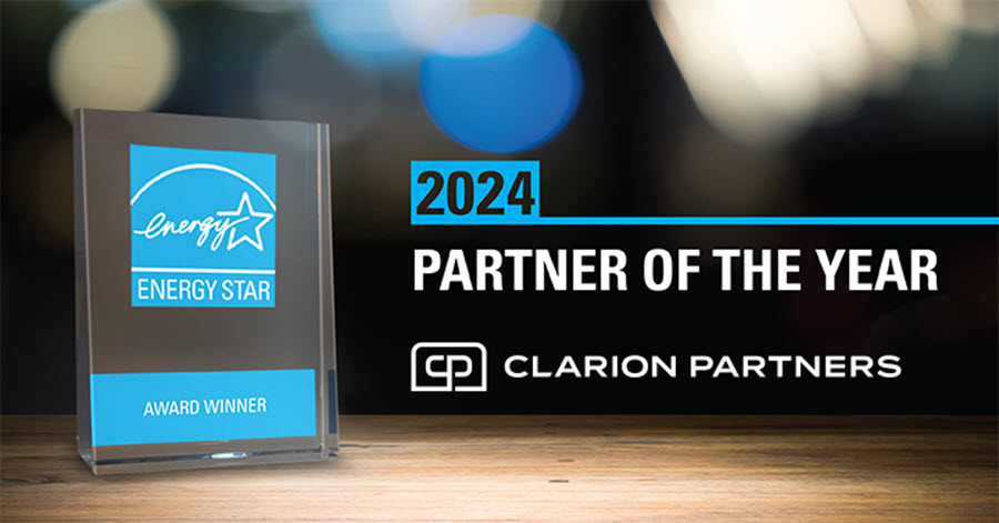 Clarion Partners Earns 2024 ENERGY STAR Partner of the Year Award