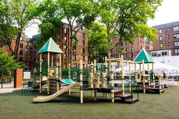 Eastchester Heights playground area