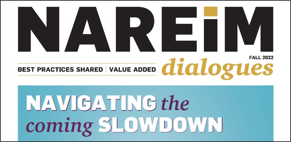 Cover image of NAREIM Dialogues magazine