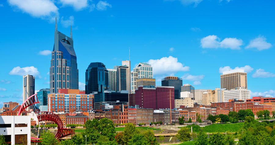 Photo of the Nashville skyline